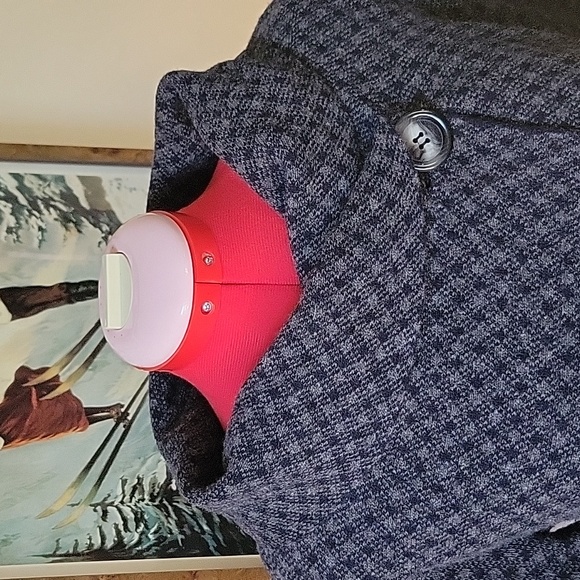 Loose Fit Wool Blend Cardigan - Picture 3 of 12